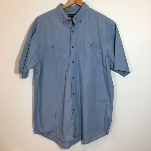 Wolverine Other - Wolverine Mens blue button down casual shirt size eXra large good condition